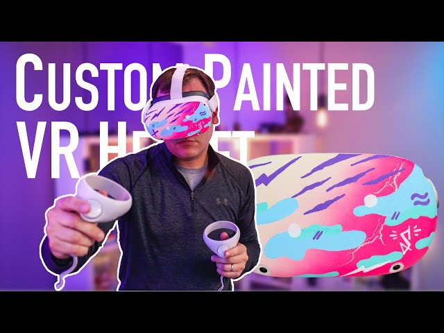 I WON a Sloth Custom Painted VR Headset | Timmy Ham Meta Quest 2