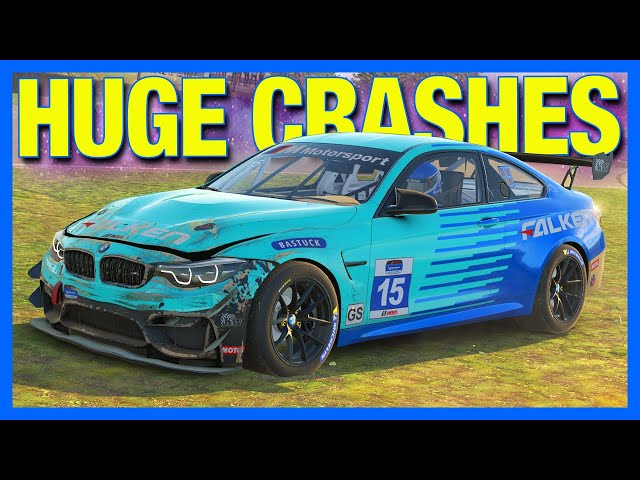 I Crashed My BMW M4 Into Every Wall in iRacing...