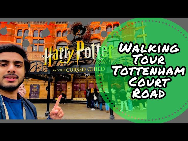 London Walking Tour Towards China Town and Victoria Palace Theatre 🎭 from Tottenham Court Road