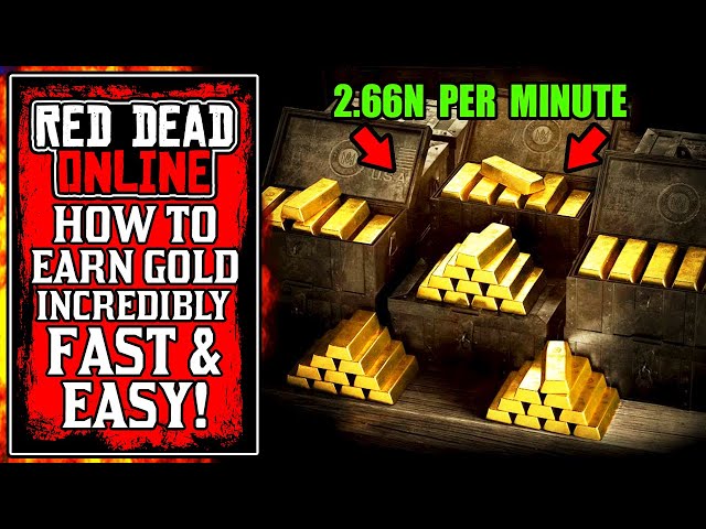 It's THAT Simple.. How To Get GOLD FAST in Red Dead Online (RDR2)