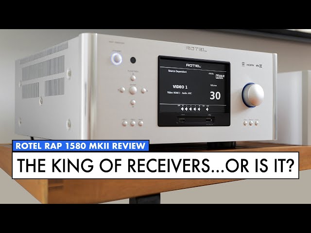 The AUDIOPHILE Receiver - ROTEL 1580MKII Home Theater Receiver Review!