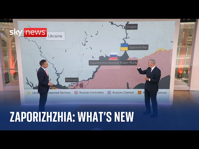 Ukraine War: Explosives on Zaporizhzhia nuclear plant roof to feign Ukrainian shelling