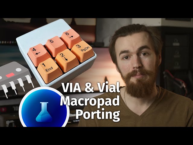 Adding Via & Vial support to the Macropad - QMK tutorial | macro pad part 2