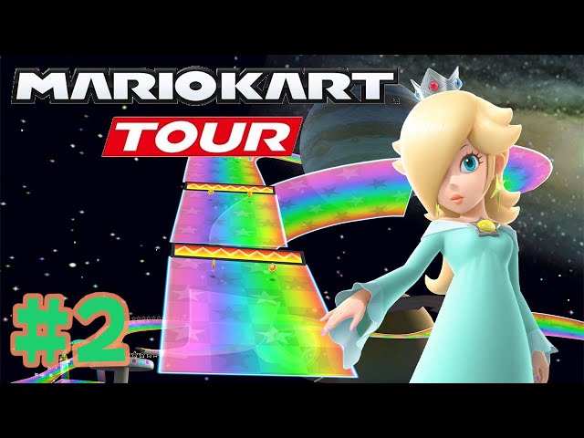 50% Tour Challenge Done - The All-New Rainbow Road - Mario Kart Holiday Tour Part 2