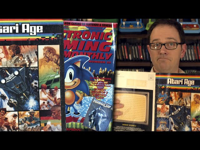 Video Game Magazines - Angry Video Game Nerd (AVGN)