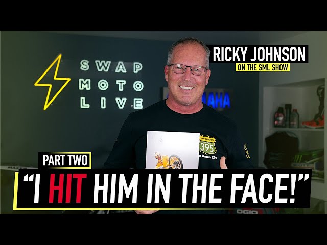 "We were going to fist FIGHT after the race.." | Ricky Johnson on the SML Show - Part Two