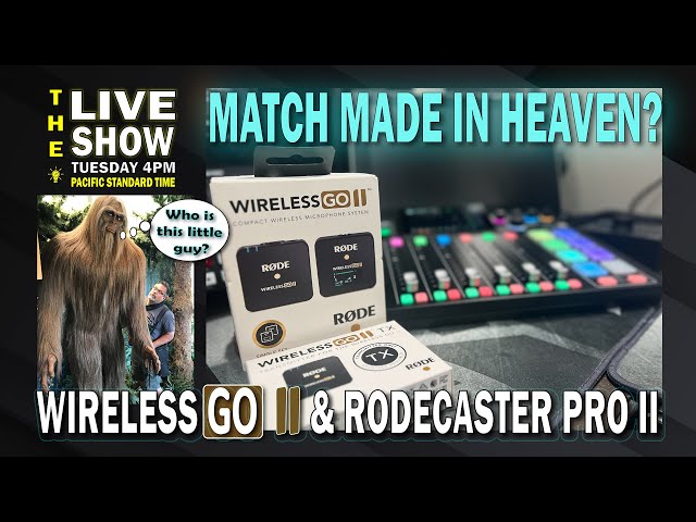 Rode Wirless Go II & the RodeCaster Pro II lets unbox and connect the GO II Transmitter Wirelessly.