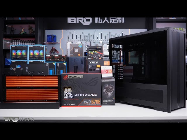 「BRO」4K PC BUILD Lian Li V3000 Plus Understated Luxury AMD 7950X Coming.联力V3000+ AMD 7950X#pcbuild