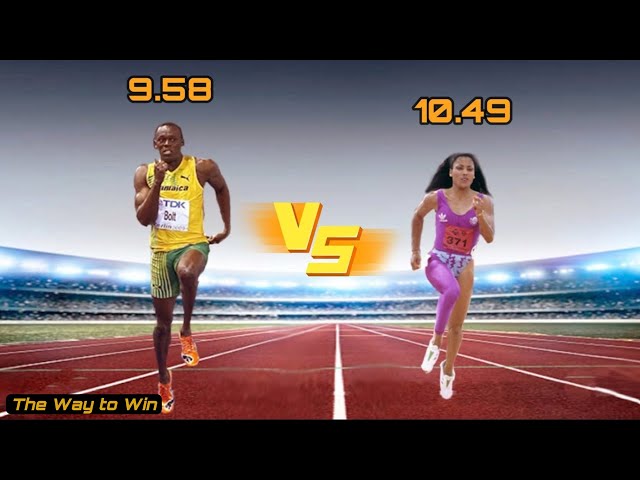 Usain Bolt vs Flo-Jo | Skill Comparison