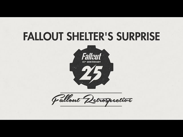 Fallout Retrospective - Fallout Shelter's Surprise