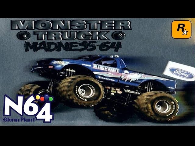 Monster Truck Madness N64 Gameplay Beginner N64 emulator with PS5 controller