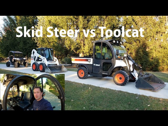 ✅ Bobcat Toolcat vs Skid Steer vs UTV Comparison  - Which is better?
