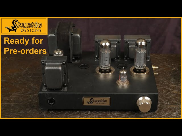 The EL34 Amp is Ready for Pre-Orders!