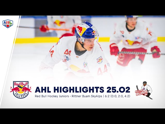 AHL Highlights | Red Bull Hockey Juniors vs. Rittner Buam | 25.02.23