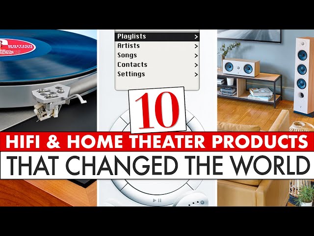 10 AV PRODUCTS that CHANGED the WORLD
