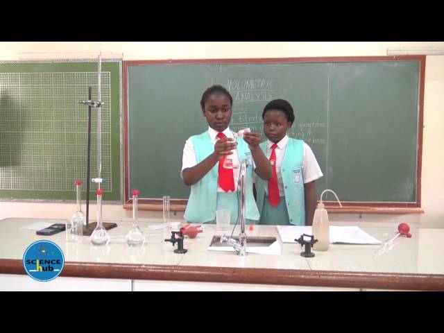 SCIENCE HUB Loreto Convent Valley Road Chemistry Form 3 Lesson 7 Back Titration  KCSE