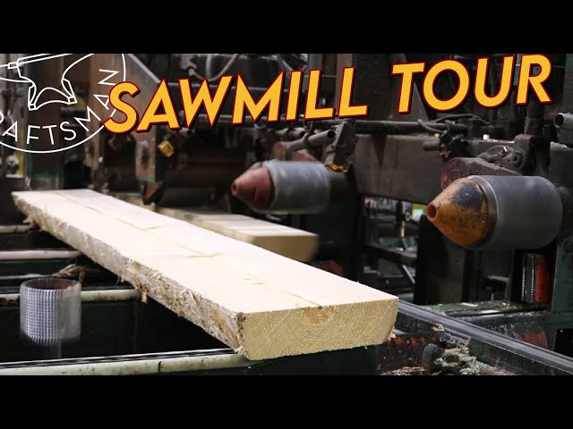 How 2x4s Are Made: Sawmill Tour