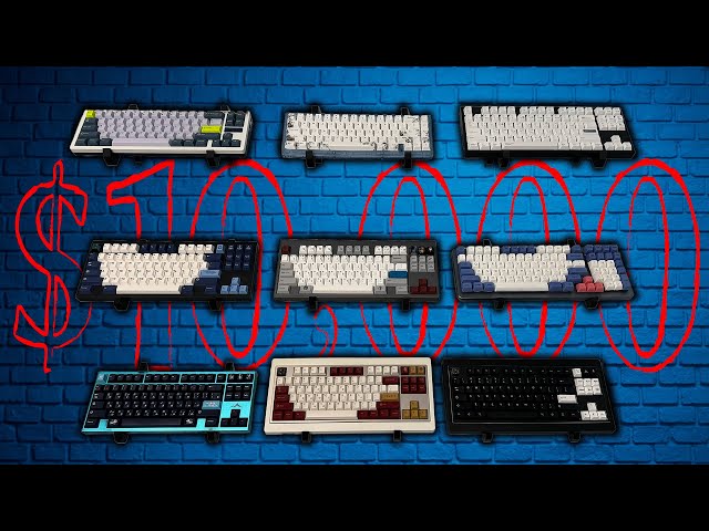The $10,000 Keyboard Wall