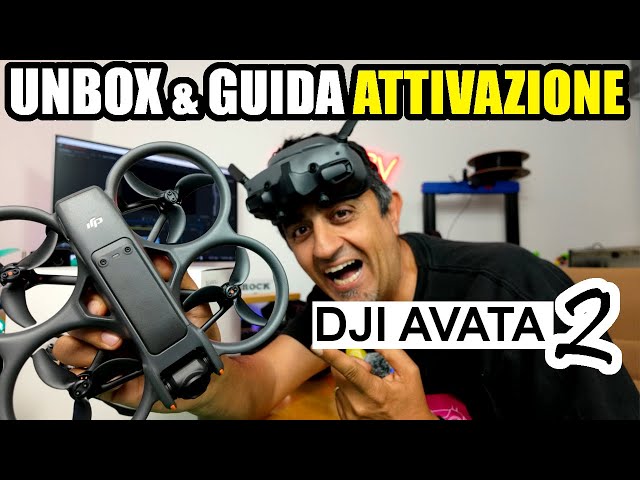 DJI AVATA 2 UNBOX & GUIDA COMPLETA ATTIVAZIONE CON DJI GOGGLES 3 E DJI RC MOTION 3 // FLY MORE COMBO
