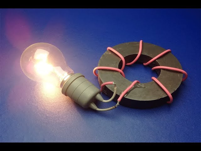 Free Energy Generator Magnet Coil 100% Real New Technology New Idea Project / At home 2019