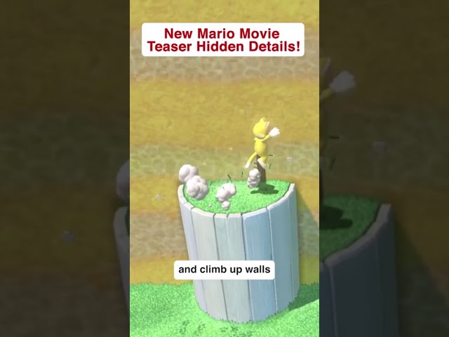 New Mario Movie Teaser Hidden Details!
