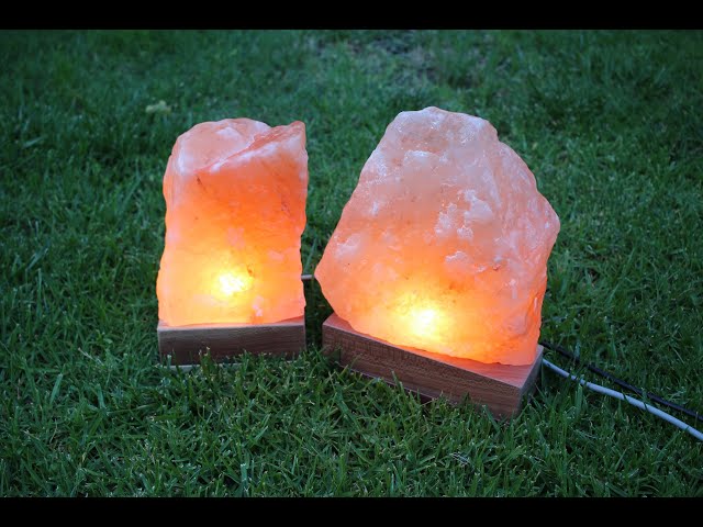 Making Salt Lamps out of Salt for Cows