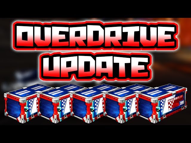 OPENING 50+ OVERDRIVE CRATES!! | Live UPDATE - New Goal Explosions & More ( Rocket League )