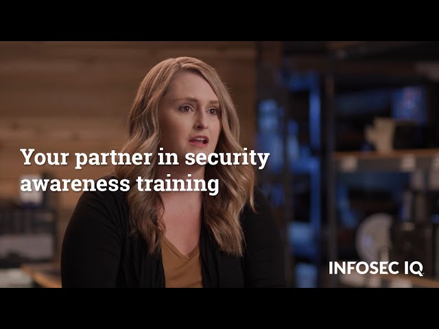 Building a security awareness training program | Infosec IQ