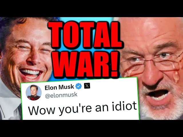 Elon Musk DESTROYS Robert De Niro After This HILARIOUS MELTDOWN!
