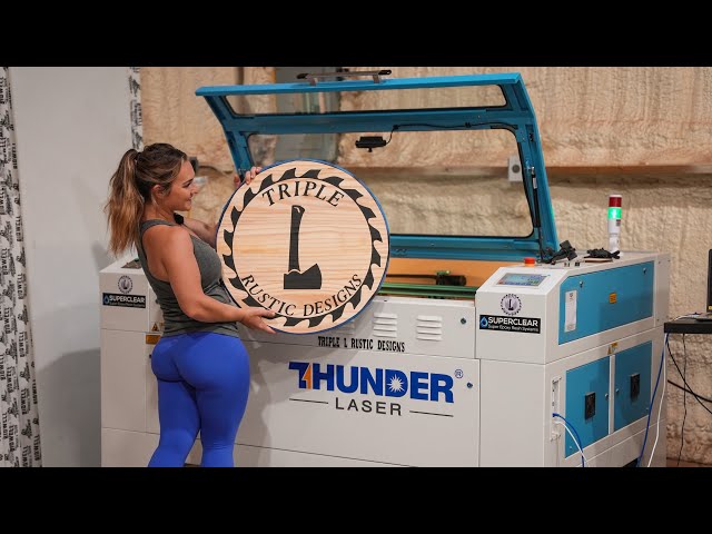 Outdoor Sign On Our Massive Thunder Laser - Thunder Thursdays #9