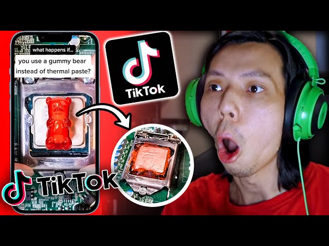 Reacting to TikTok! (PC Tech Edition)