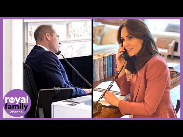 Prince William and Kate's Secret Volunteering Work Revealed in Video Call