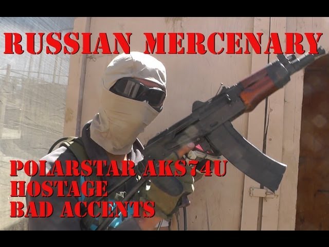 Russian Mercenary with Polarstar AKS74U Overview/Gameplay