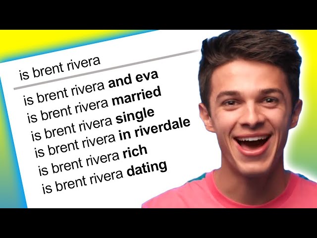 Brent Rivera Answers the Web's Most Searched Questions
