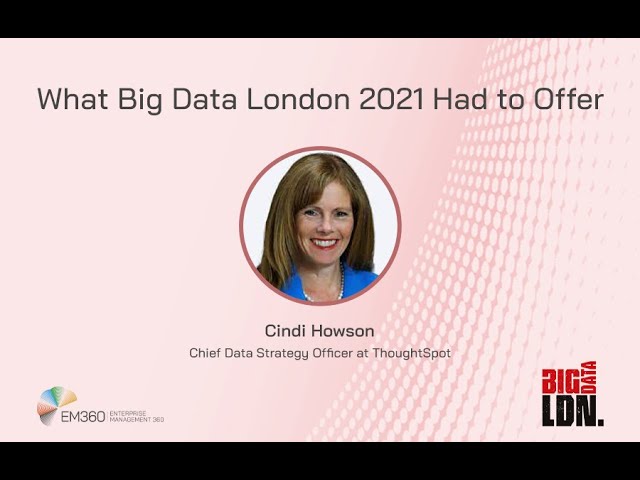Big Data LDN 2021: ThoughtSpot - Data-Driven Transformation