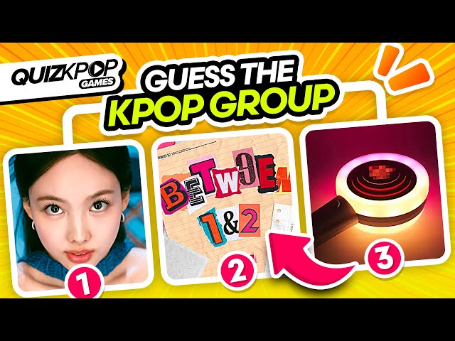 GUESS THE KPOP GROUP BY 3 CLUES 🔍 👀 |  QUIZ KPOP GAMES 2023 | KPOP QUIZ TRIVIA