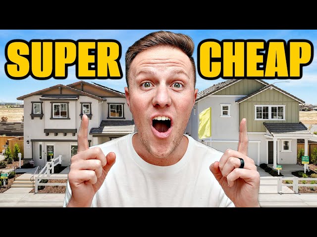 We Found THE CHEAPEST New Homes in Roseville California!