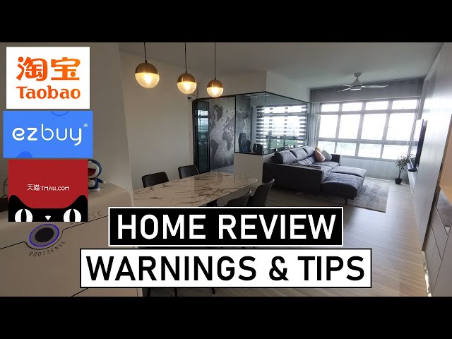 淘宝 (Taobao) Home Tour - WARNINGS & Tips from Singapore