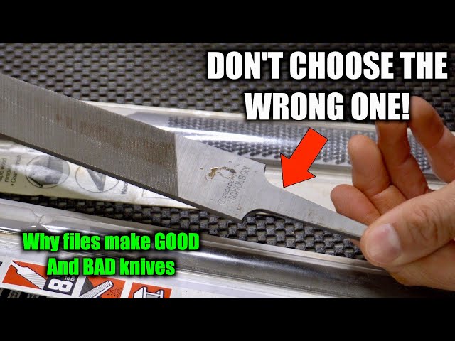 DO NOT Make a Knife Out Of a File Till You Watch This Video-A Simple Guide To Files And Knife Making