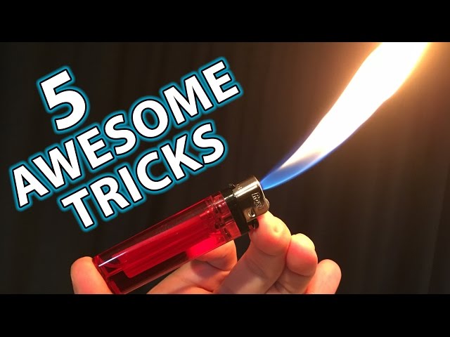 5 Awesome Magic Tricks Hacks with Lighters