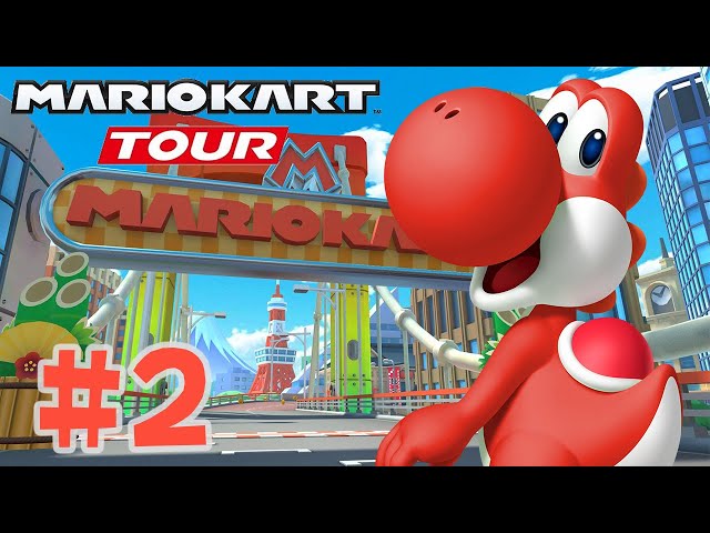 New Year Tour Red Yoshi Cup - Mario Kart Tour - Part 2