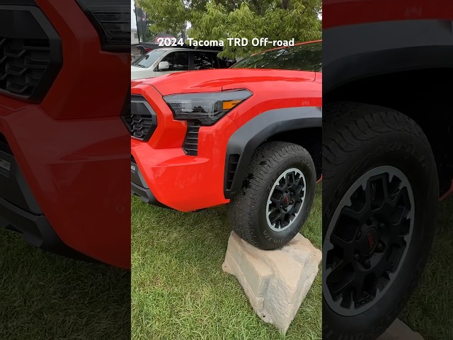 Small Tires? 2024 Toyota Tacoma TRD Offroad @ Overland Expo