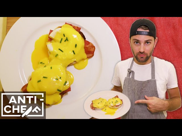 Eggs Benedict with Perfect Hollandaise Sauce