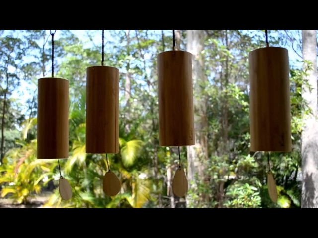 [10 Hours] Koshi Wind Chimes Earth, Air, Water, Fire - Video & Audio [1080HD] SlowTV