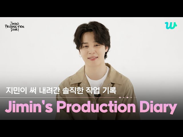 [Jimin's Production Diary] Video greeting from Jimin👋