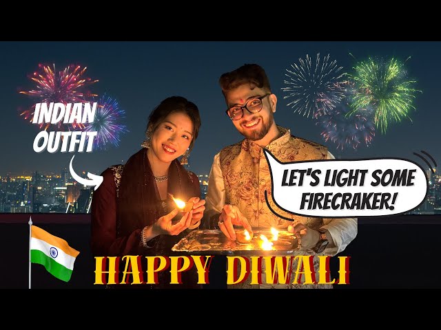 Taking my ASIAN girlfriend to Celebrate Diwali In INDIA 🪔