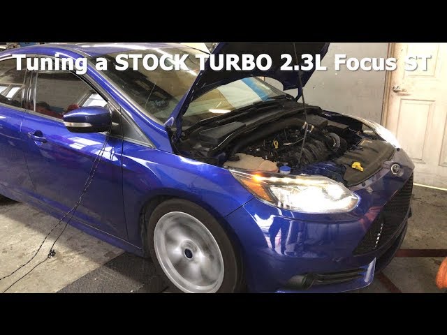 Tuning a STOCK TURBO 2.3L Stroker Focus ST | 284 WHP / 380 ft-lbs | 93 Octane