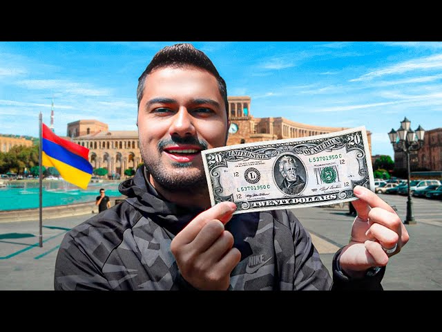 با ۲۰ دلار در ارمنستان چه کارهایی میشه کرد🇦🇲💵