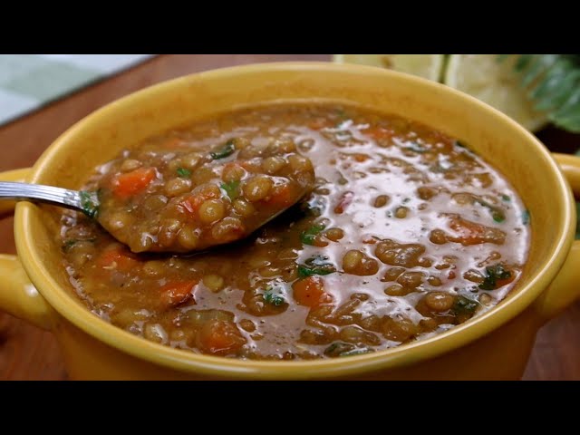 A Lentil soup recipe that's Easy, Delicious and Healthy!