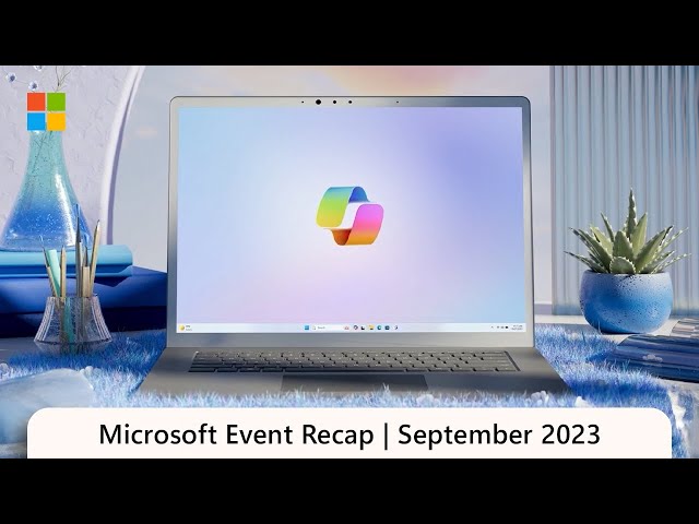 #MicrosoftEvent in less than 2 minutes | September 21, 2023